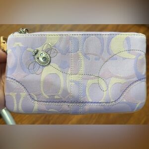 Coach lady bug wristlet